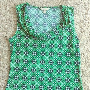 Banana Republic sleeveless top.